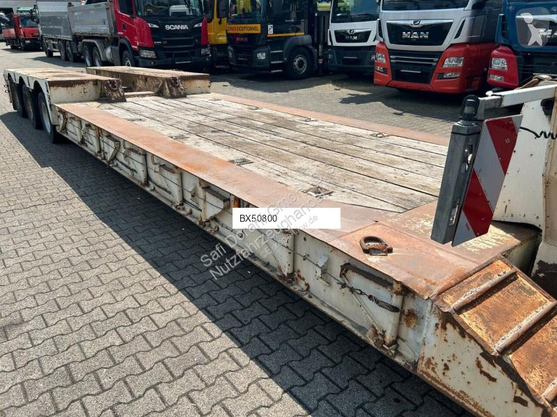 نصف مقطورة Nooteboom Tiefbett Tieflader mit 3...