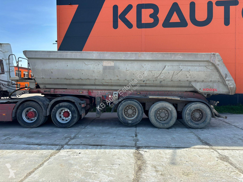 نصف مقطورة Kögel SKHK 24P LIFTABLE FIRST AXEL /...