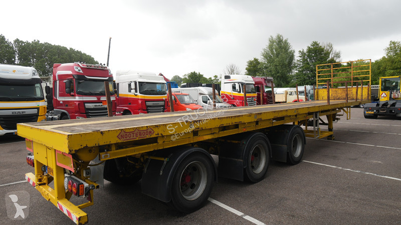 نصف مقطورة Nooteboom 3 axle extendable flatbed...