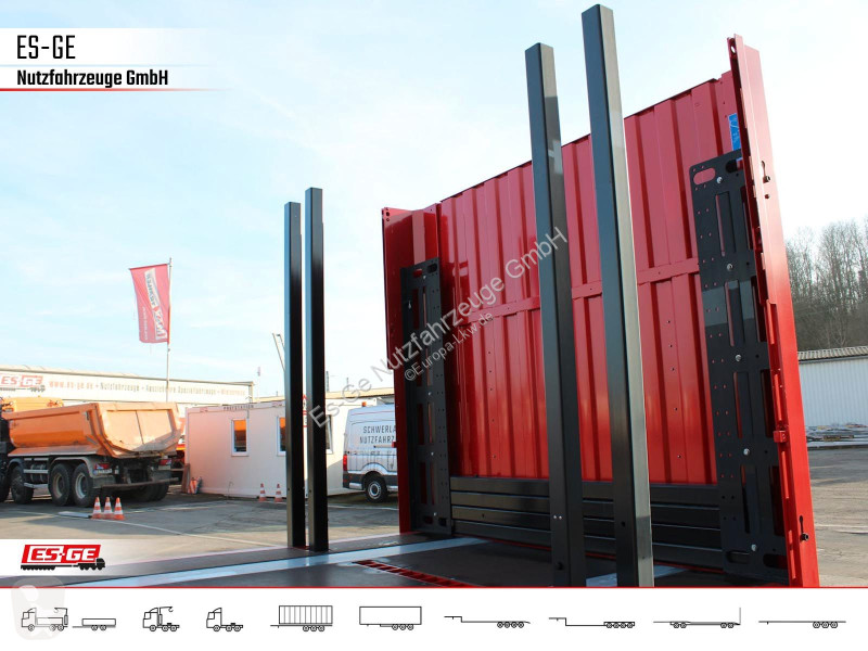 نصف مقطورة Kögel Multi Chassis, verstärkt