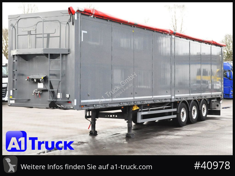 نصف مقطورة Reisch Faltwand Türen,82m³, Side...