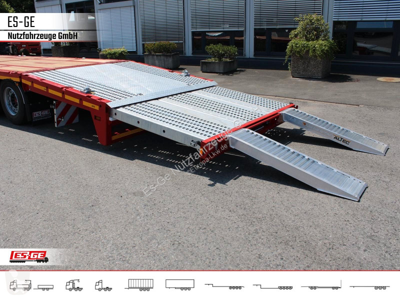 نصف مقطورة ES-GE 3-Achs Megatrailer, hydr....