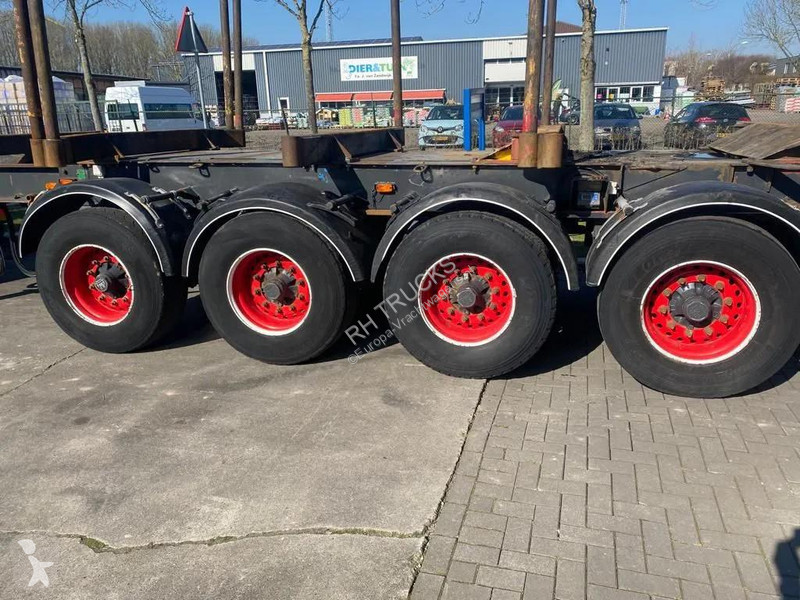نصف مقطورة Doll 4 AXLE - BPW - WOODTRANSPORT...