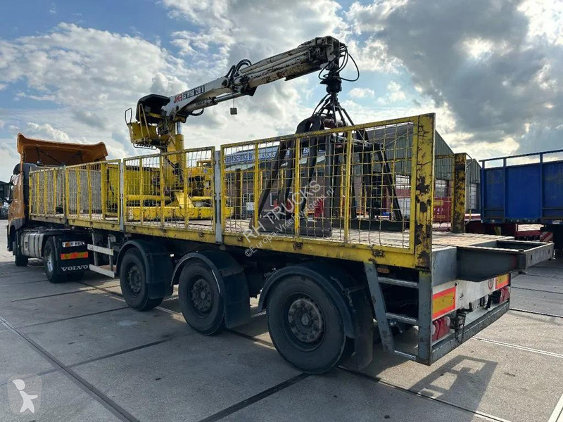 نصف مقطورة LAG 3 AXLE + HIAB 130R S2