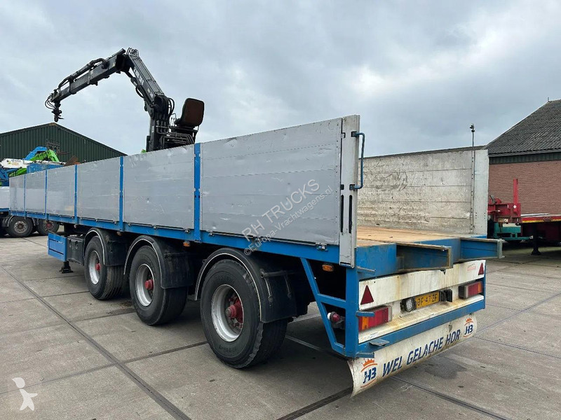 نصف مقطورة KWB P-423-STI-R 3 AXLE BPW + HIAB...