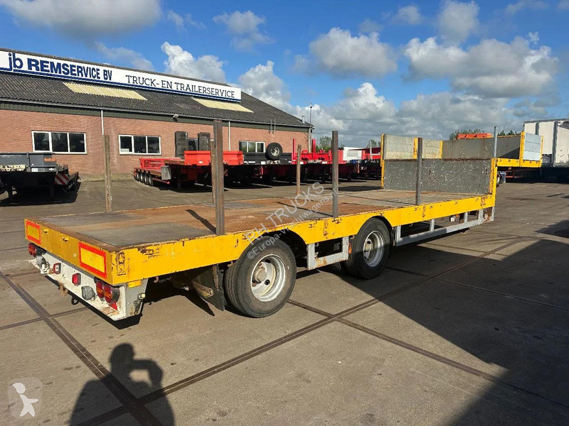 نصف مقطورة Broshuis 21N58A 2 AXLE - LAST AXLE...