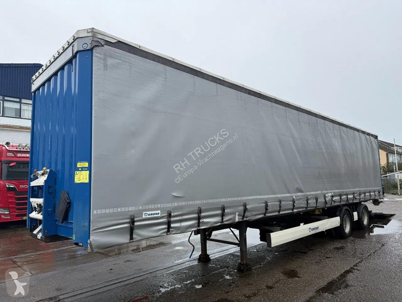 نصف مقطورة Krone 2 AXLE - WITH STEERING AXLE