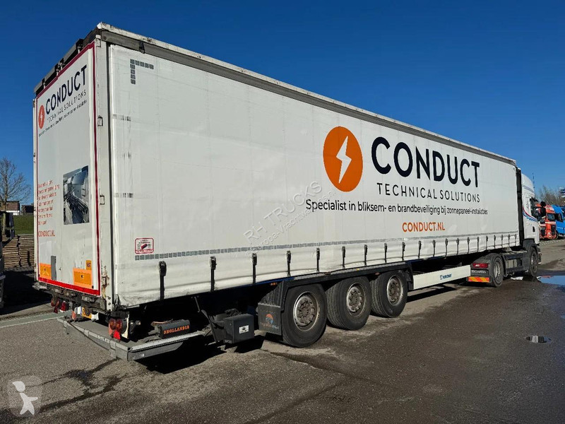 Oplegger Krone 3 AXLE + DHOLLANDIA LIFT 2000 KG...