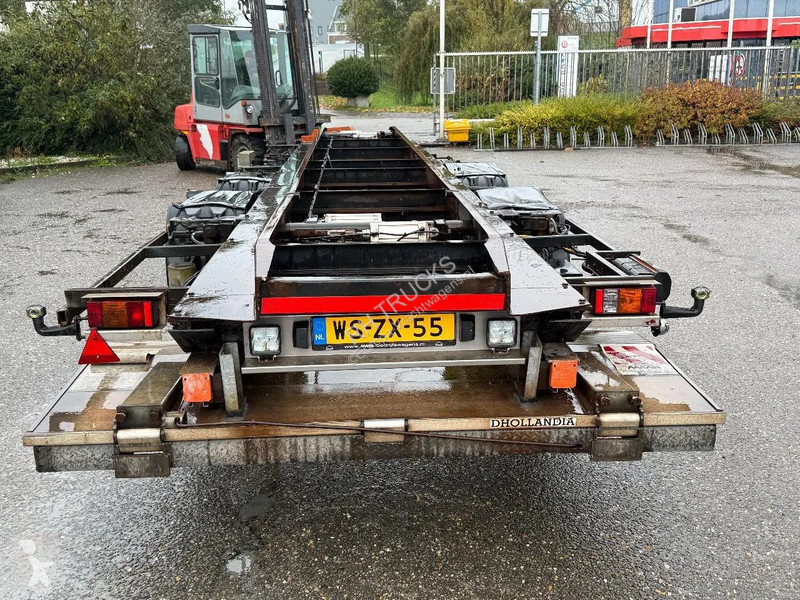 نصف مقطورة Krone ZZF 18 DHOLLANDIA LIFT 2.000 KG