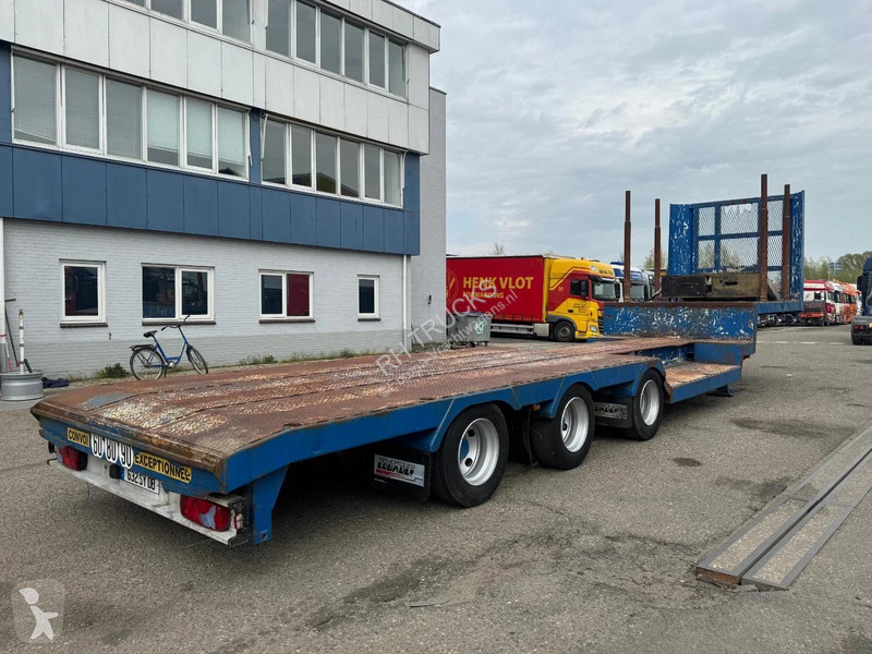 Semirimorchio Louault 3 AXLE - WITH RAMPS
