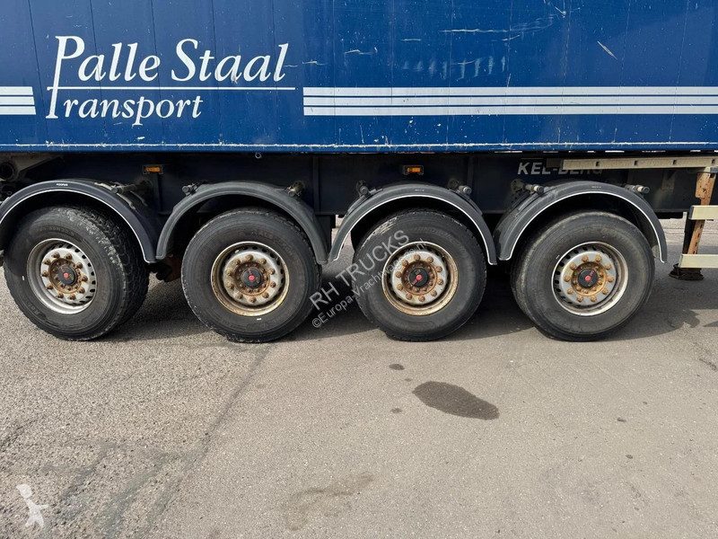 نصف مقطورة Kel-Berg 4 AXLE - SAF - KIPPER