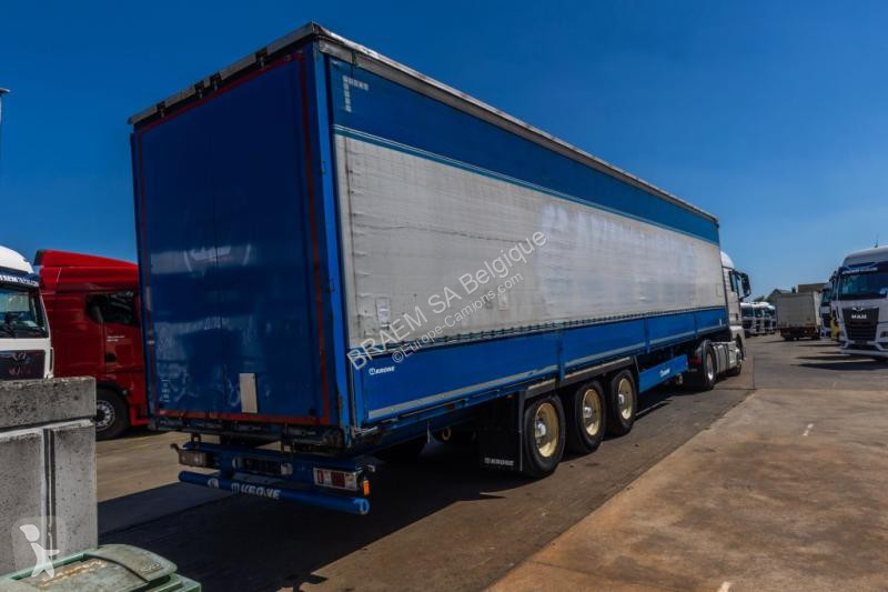 نصف مقطورة Krone P27-ALU BORDEN/RIDEAUX/LADEBOARD