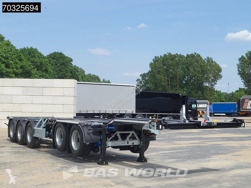نصف مقطورة D-TEC CT-521-S NEW Breker-chassis 2x...
