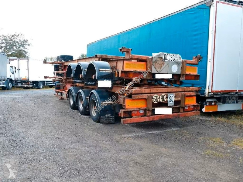 نصف مقطورة  Trouillet Wechselfahrgestell*ADR...