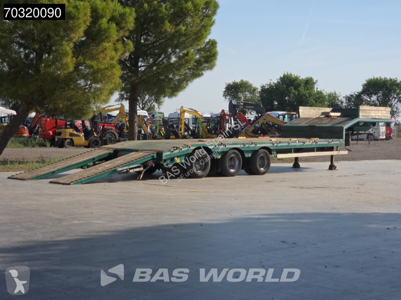 نصف مقطورة  Semiremolque Eje direccional Rampas