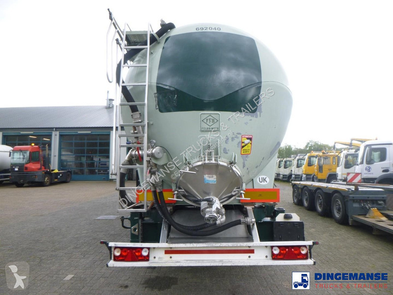 نصف مقطورة Feldbinder Powder tank alu 60 m3...