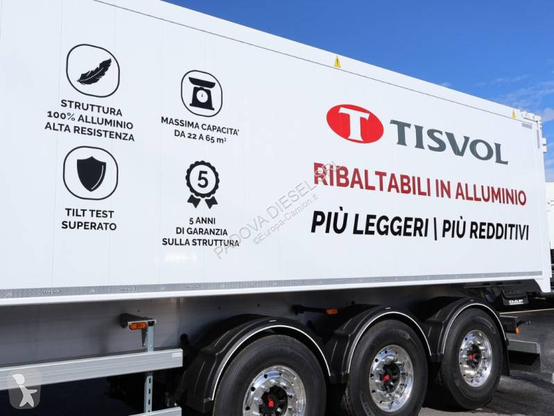 Sættevogn Tisvol RIBALTABILE