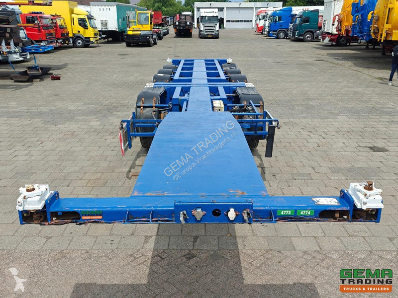 نصف مقطورة D-TEC CT 4S20C3040G 1 + 3 Breaker -...