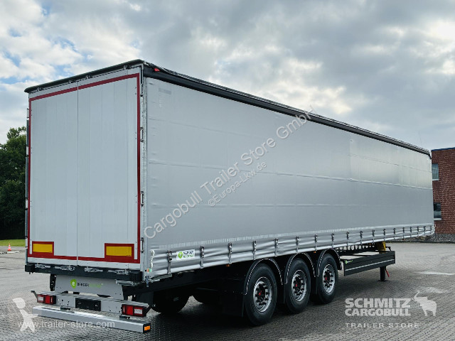نصف مقطورة Berger Curtainsider Standard Getränke