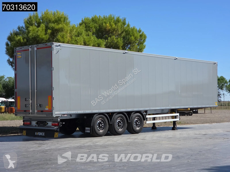 نصف مقطورة Kraker trailers CF-Z Track 10mm 92m3...