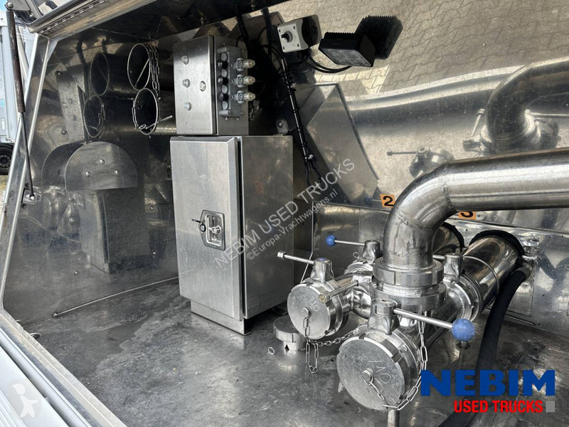 نصف مقطورة Feldbinder TSA 31.3 - 3 chamber -...