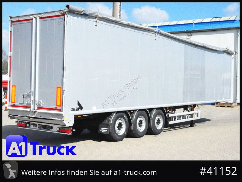 نصف مقطورة Stas S300ZX, 91m³, Lift, Wabco...