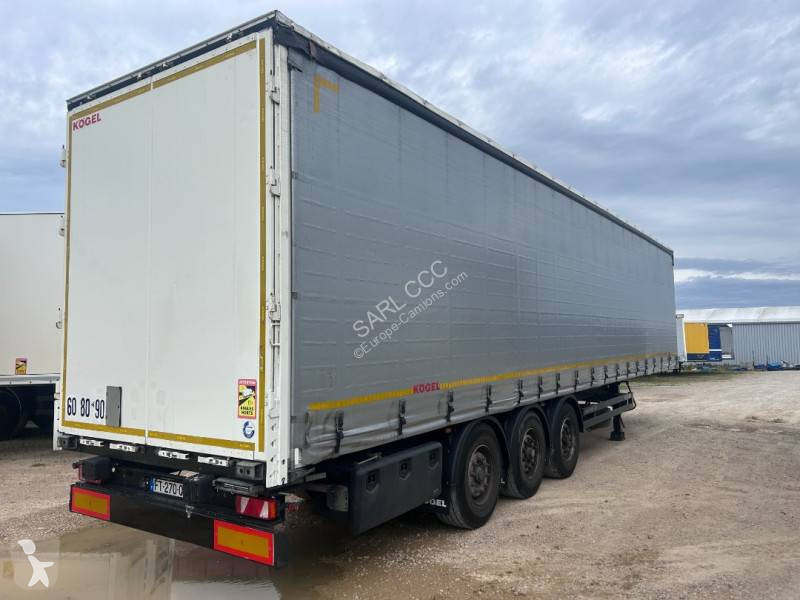 Semitrailer Kögel FT-270-QB ESSIEU RELEVABLE