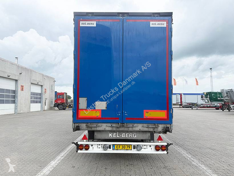نصف مقطورة Kel-Berg Curtainsider / Planenauflieger