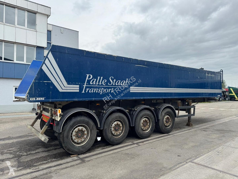 نصف مقطورة Kel-Berg 4 AXLE SAF - KIPPER