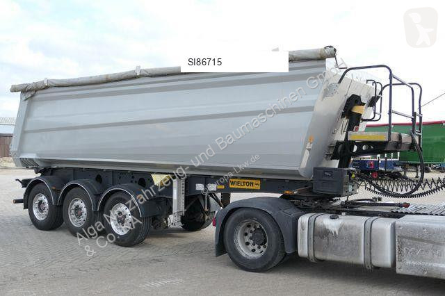 نصف مقطورة Wielton NW-3, Stahl, 31m³,...