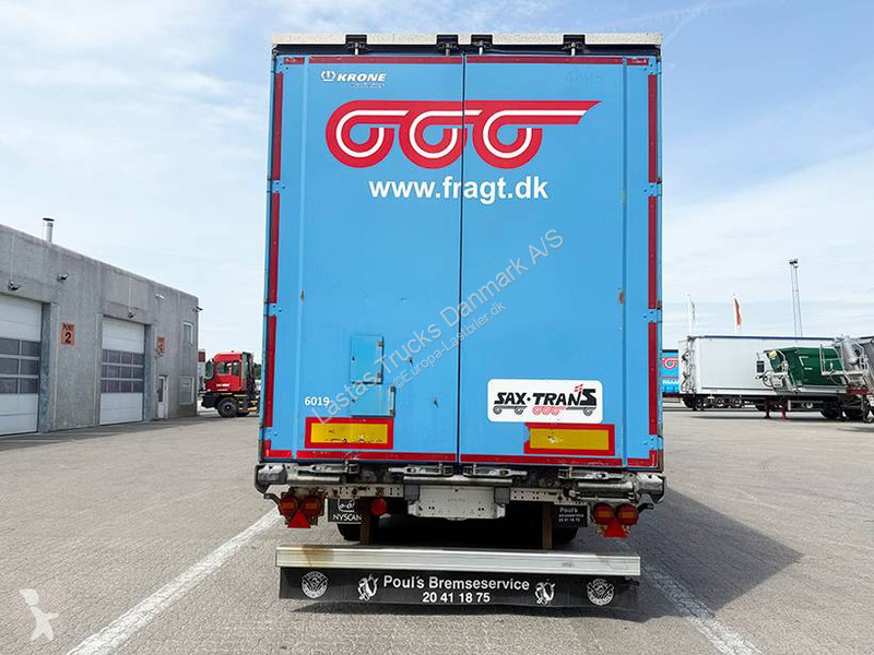 Sættevogn Krone Curtainsider / Planenauflieger