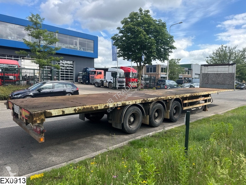 نصف مقطورة Fruehauf open laadbak