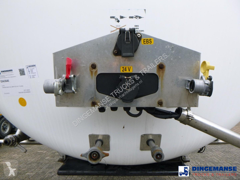 Semi remorque LAG Chemical tank inox L4BH 32.5...