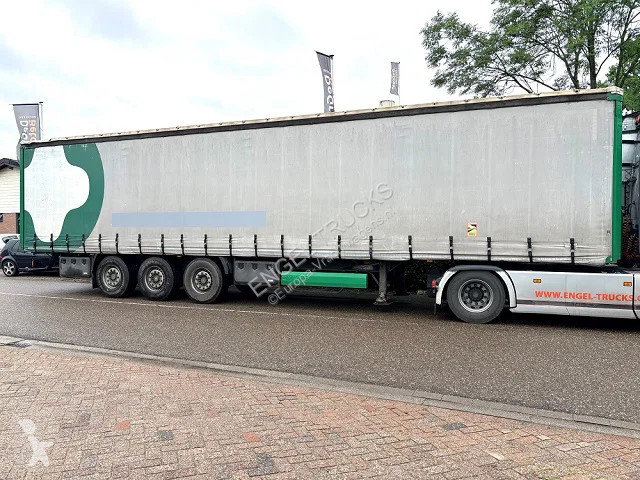 نصف مقطورة Krone 27 CURTAINSIDE WITH SLIDING...