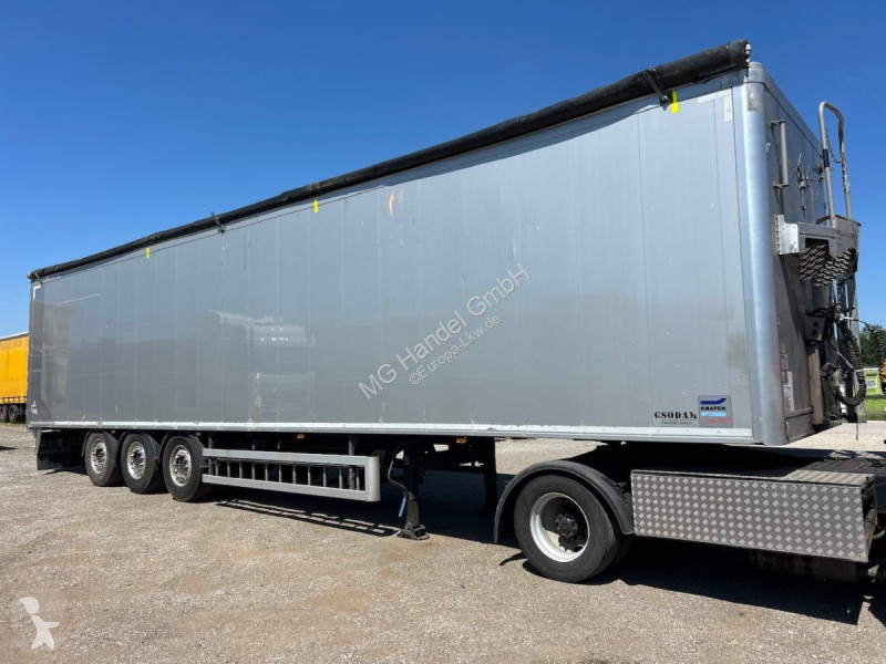 نصف مقطورة Knapen K200 Schubboden, Rollplane,...