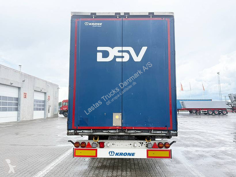 نصف مقطورة Krone Curtainsider / Planenauflieger