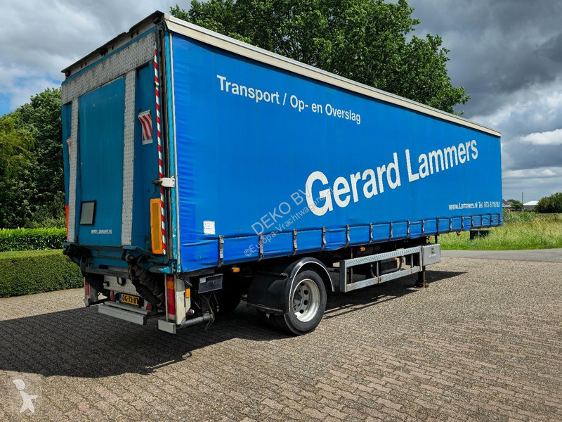 نصف مقطورة Samro SR121SPD 1-axle city! 2500kg...