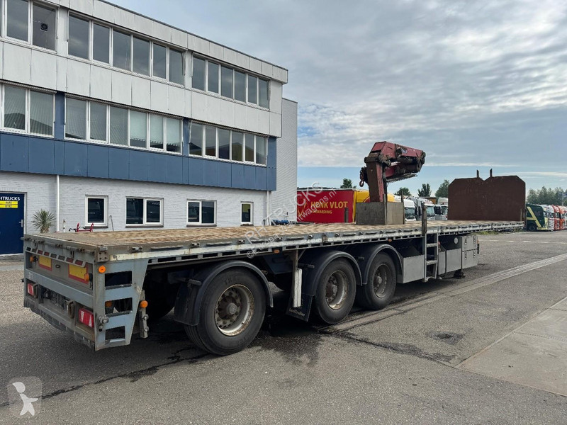 نصف مقطورة Lecitrailer 3 AXLE + HMF 1820-K3 +...