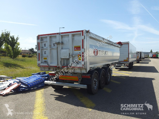 Semi remorque  Semitrailer Tipper Alu-square...
