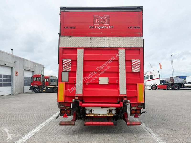 نصف مقطورة Kel-Berg Curtainsider / Planenauflieger