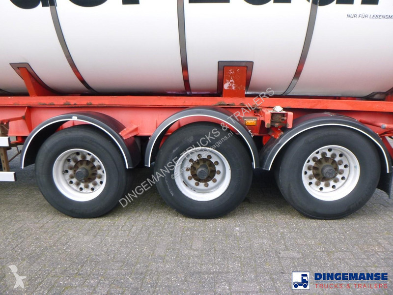 Semirimorchio Burg 3-axle container chassis...