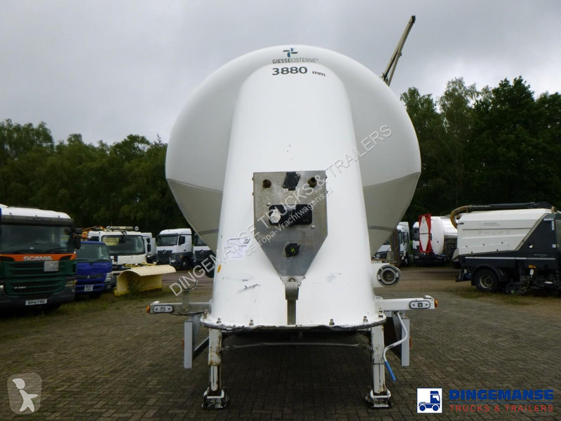 Semi remorque  Powder tank alu 36 m3 / 1 comp