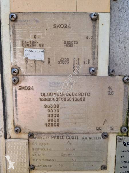 Semirimorchio Schmitz Cargobull SKO 24/L 134 FP...