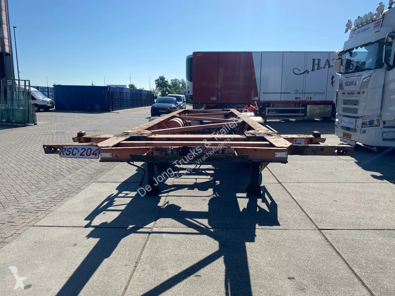 نصف مقطورة Van Hool / 20 FT Container Chassis /...