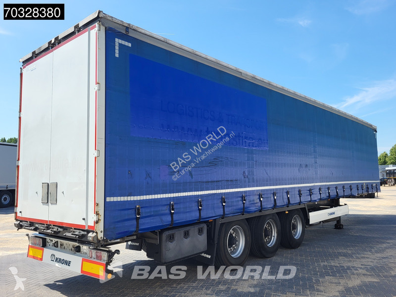 نصف مقطورة Krone 3 axles Anti Vandalism Sliding...