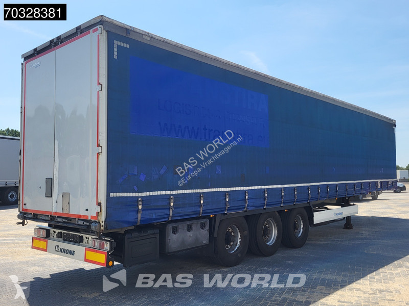 نصف مقطورة Krone 3 axles Anti Vandalism Sliding...