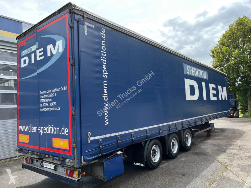 نصف مقطورة Kögel SN 24-1 *MEGA, *Tautliner,...