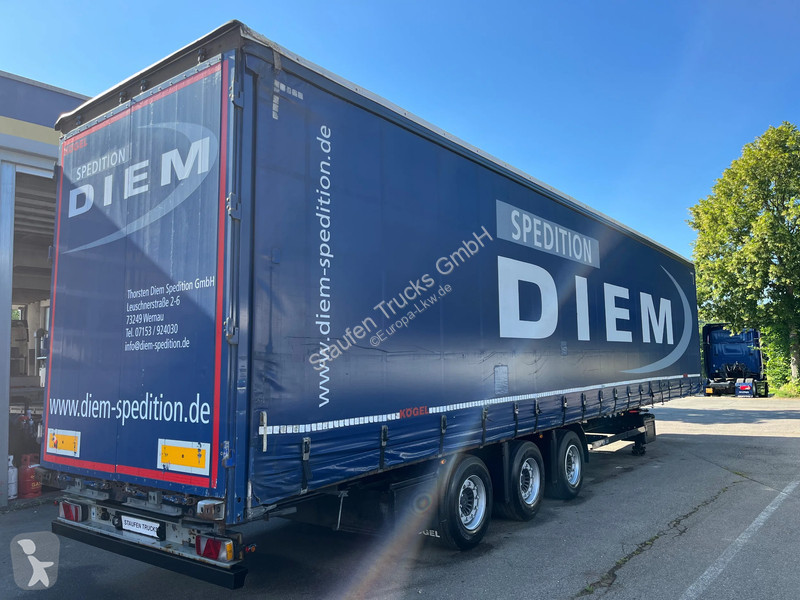 Semi remorque Kögel SN 24-1 *MEGA, *Tautliner,...