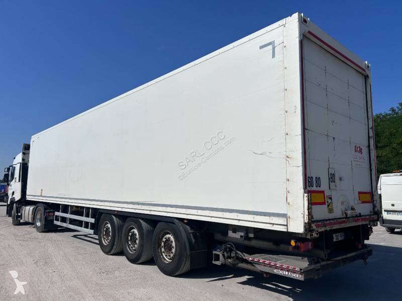 نصف مقطورة Trouillet DM-782-FR hayon dhollandia 2T