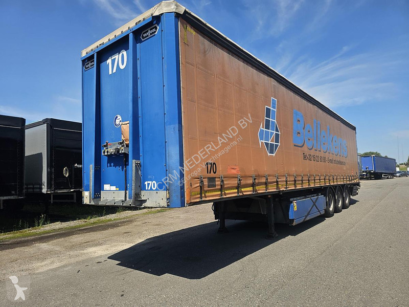 نصف مقطورة Van Hool A3C002 / ALU RIMS / PALLET...